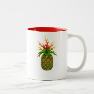 2 Couleurs Tasse de café d'ananas