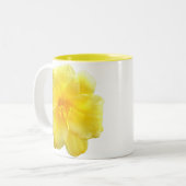 2 Couleurs Tasse de café - Daylily jaune (Devant gauche)