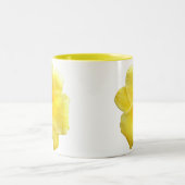 2 Couleurs Tasse de café - Daylily jaune (Centre)