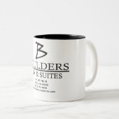 2 Couleurs tasse de café de 11 onces (Devant droit)