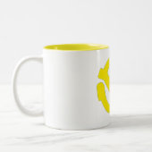 2 Couleurs Tasse de café de 45 axes (Gauche)