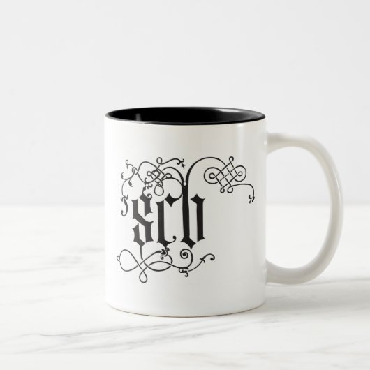 2 Couleurs tasse de café de bande de steve Carson (Droit)
