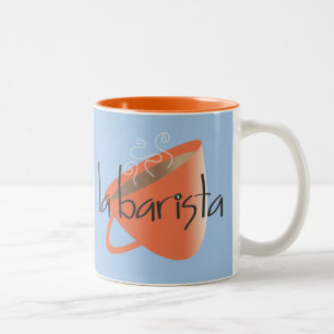 2 Couleurs Tasse de café de barman de La