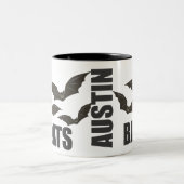 2 Couleurs Tasse de café de battes d'Austin (Centre)
