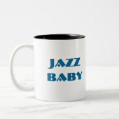2 Couleurs Tasse de café "de BÉBÉ de JAZZ" (Gauche)