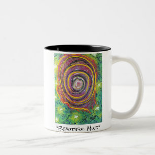 2 Couleurs Tasse de café de "bel esprit"
