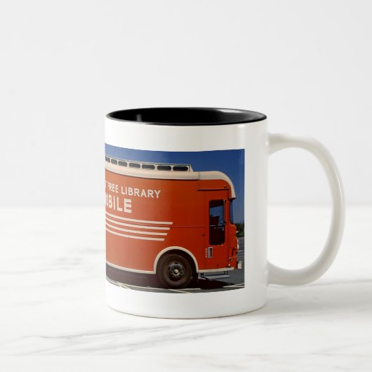 2 Couleurs Tasse de café de bibliobus (Droit)