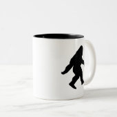 2 Couleurs Tasse de café de Bigfoot (Devant droit)