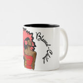 2 Couleurs Tasse de café de BlessedChild (Devant droit)