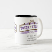 2 Couleurs Tasse de café de botox et de balles (Devant droit)