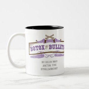 2 Couleurs Tasse de café de botox et de balles