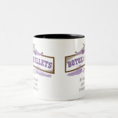 2 Couleurs Tasse de café de botox et de balles (Centre)
