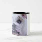 2 Couleurs Tasse de café de bouledogue (Centre)