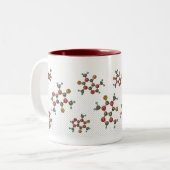 2 Couleurs Tasse de café de caféine (Devant gauche)