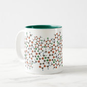 2 Couleurs Tasse de café de caféine (Devant gauche)