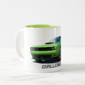 2 Couleurs Tasse de café de challengeur #1 (Devant gauche)