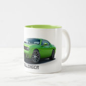 2 Couleurs Tasse de café de challengeur #1 (Devant droit)