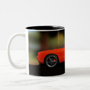 2 COULEURS TASSE DE CAFÉ DE CHALLENGEUR DE DODGE