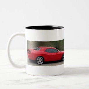 2 COULEURS TASSE DE CAFÉ DE CHALLENGEUR DE DODGE