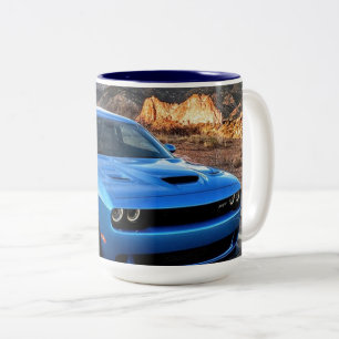 2 Couleurs Tasse de café de challengeur de Hellcat de Dodge