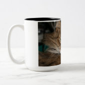 2 Couleurs Tasse de café de chat (Gauche)