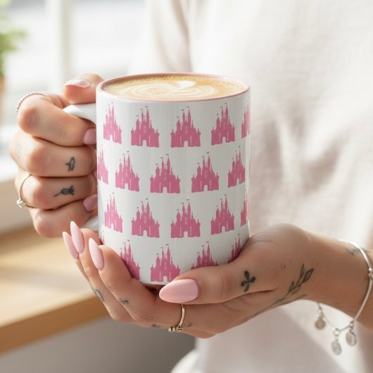 2 Couleurs Tasse de café de château