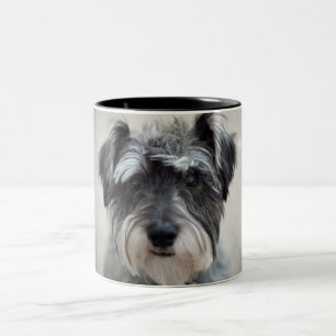 2 Couleurs Tasse de café de chien de Schnauzer
