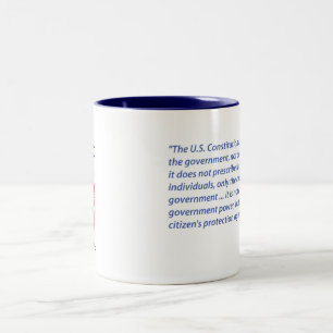 2 Couleurs Tasse de café de citation d'Ayn Rand