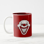 2 Couleurs Tasse de café de clown maléfique (Gauche)