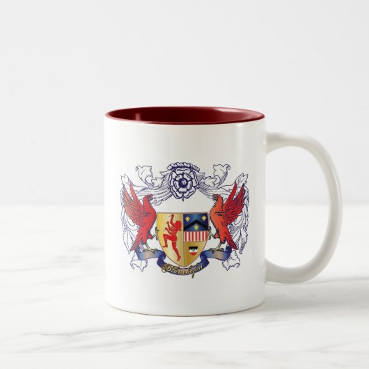 2 Couleurs Tasse de café de CoA (Droit)