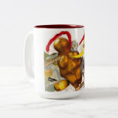 2 Couleurs Tasse de café de condition féminine (Devant gauche)