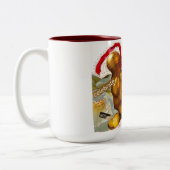 2 Couleurs Tasse de café de condition féminine (Gauche)