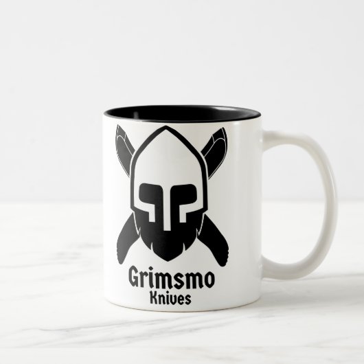 2 Couleurs Tasse de café de couteaux de Grimsmo ! (Droit)