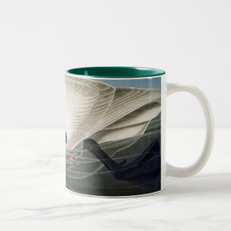 2 Couleurs Tasse de café de cygne de trompettiste d'Audubon