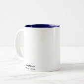 2 Couleurs Tasse de café de défilé de pensée (Devant gauche)