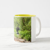 2 Couleurs Tasse de café de dingue d'emboîtement (Devant droit)