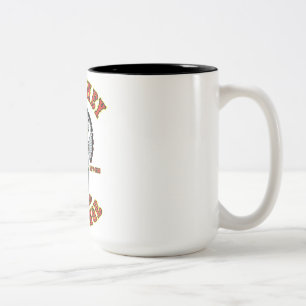 2 Couleurs Tasse de café de fadaises hé