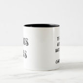 2 Couleurs Tasse de café de fille de cirque (Centre)