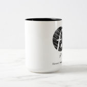 2 Couleurs Tasse de café de FirstLight (grande) (Centre)