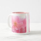 2 Couleurs Tasse de café de fleurs de cerisier (Devant gauche)