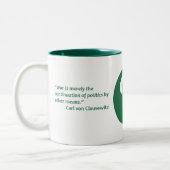 2 Couleurs Tasse de café de frères de Clausewitz (Gauche)