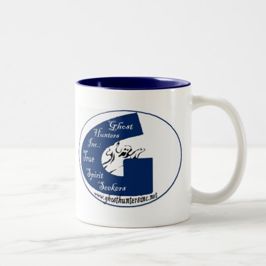 2 Couleurs Tasse de café de Ghost Hunters Inc. (Droit)