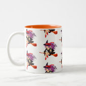 2 Couleurs Tasse de café de Halloween (Gauche)