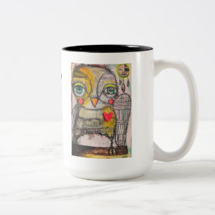 2 Couleurs Tasse de café de hibou ! Soyez sage et suivez vo