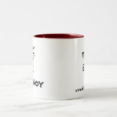 2 Couleurs Tasse de café de "Homeboy" (Centre)