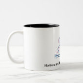 2 Couleurs Tasse de café de Hoofbeatz (Gauche)