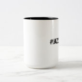 2 Couleurs Tasse de café de JazzLives (Centre)