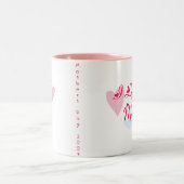 2 Couleurs Tasse de café de jour de mères (Centre)