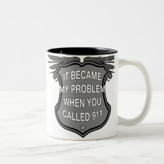 2 Couleurs Tasse de café de l'appel 911