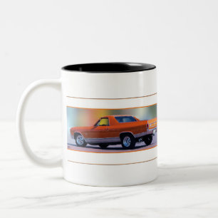 2 COULEURS TASSE DE CAFÉ DE L'EL CAMINO DE CHEVY